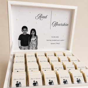 Personalisierte Schokobox mit Madlen Geschenkbox individuell personalisiert